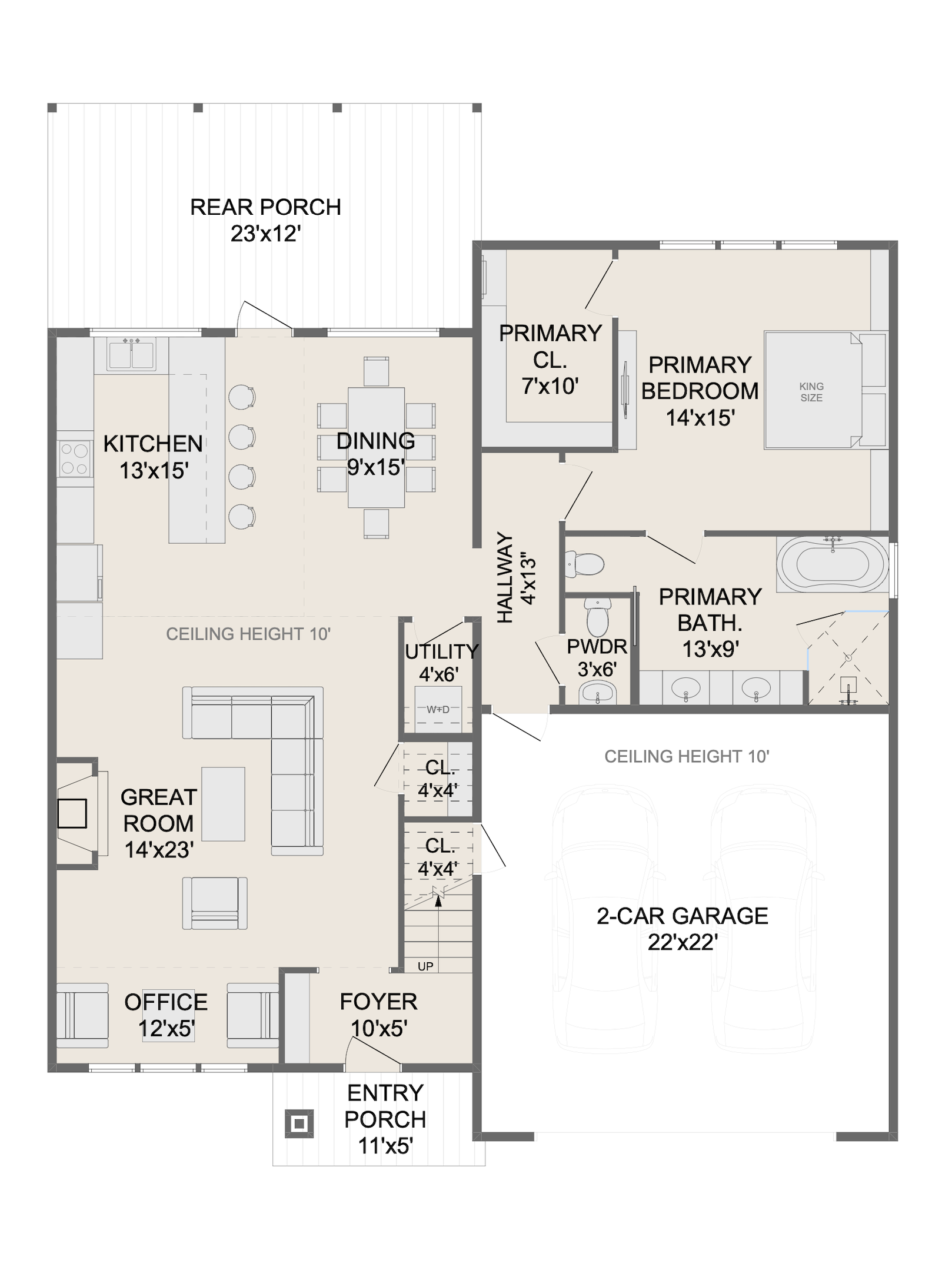 The Cherry Orchard. Floor Plans for Family Houses, New House Plans