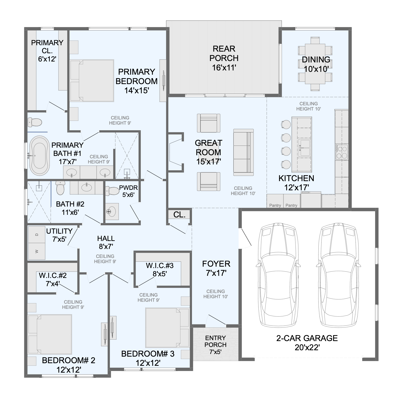 Arden. Floor Plans for Family Houses, New House Plans